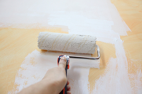 壁の塗りなおし